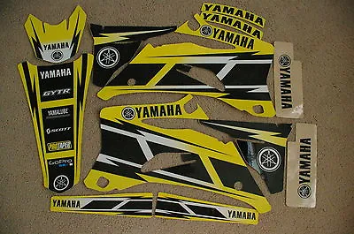 Yamaha Hurricane Yellow  Graphics  Yz250f Yz450f   2006  2007 2008  2009 • $49.99