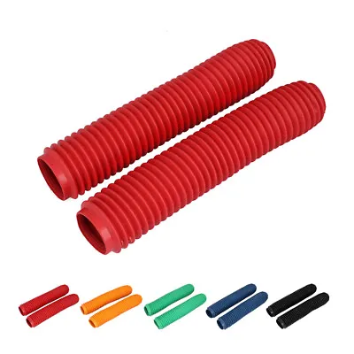 Motorcycle Front Fork Boots Shock Absorber Covers For CR125 CRF250/450 XR250 Red • $24.99