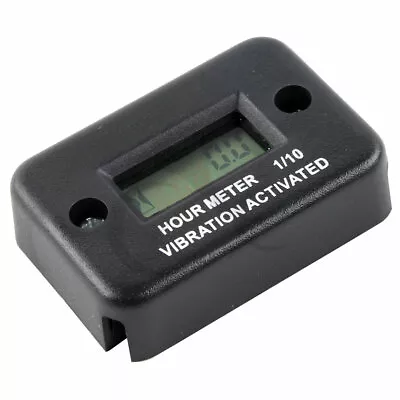 Motorcycle Vibration Activated Hour Meter Fit For ATV Snowmobile Gas Engines • $11.99