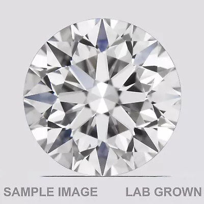 Round Cut IGI Certified G Color VVS2 Clarity Man Made CVD Diamond 3.05 Carat • $20465