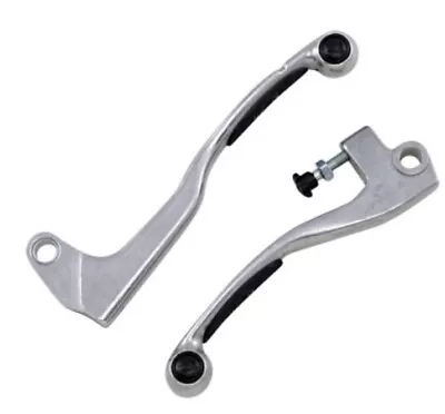 Moose Racing Clutch & Brake Lever Set With Grips Kawasaki KDX KLX KX  SEE LIST • $33.95