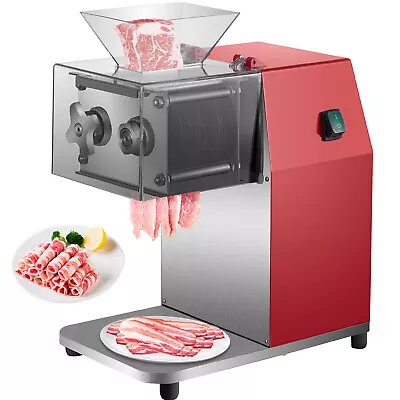 VEVOR Commercial Meat Cutter Slicer Meat Shredding Machine 551Lbs/H 850W 5mm • $308.99