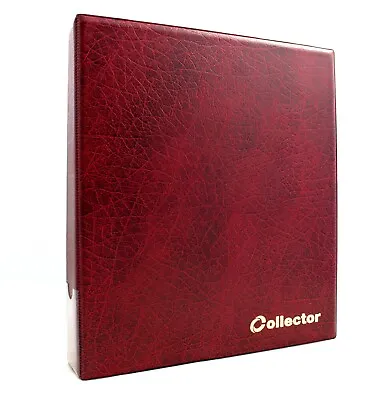 RED OLYMPIC COIN ALBUM FOR 200 COINS 50p £1 £2 Pound COIN FOLDER Collector • £16.49