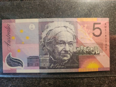 $14.50 • Buy 2001 $5 Dollars Federation Banknote. MacFarlane Evans R219   F +   AM 01 842987