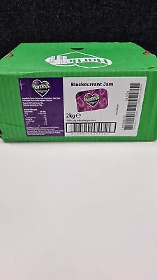 Hartley's Blackcurrant Jam 100 X 20 G Individual Portions BBE 01/2025 • £19.49