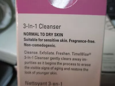 MARY KAY ~ TIMEWISE 3 IN 1 CLEANSER ~ NORMAL TO DRY Skin • $24.99