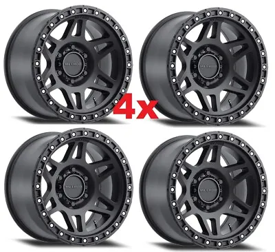 17 Method Black Mr312 Wheels Rims Block Trail Xd Fuel Rhino • $1279