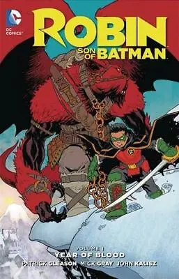 Robin Son Of Batman HC Vol 1 Year Of  Like New Book Patrick Gle • £9