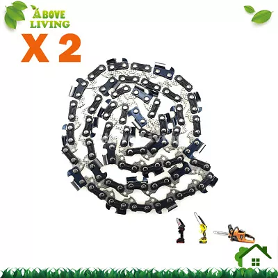 2Pcs Chainsaw Chains 40DL 3/8 LP .050 For Ozito PCS-254 10  Bar • $19.99