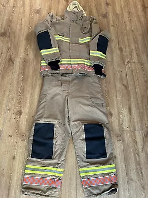 Bristol Fire Tunic & Leggings Ex Fire Fighter Uniform Size Large With Holdall • £129.95