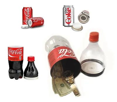 Cola Can Bottle Stash Safe Hidden Diversion Secret Hiding Car Home Festival Uk • £22.99