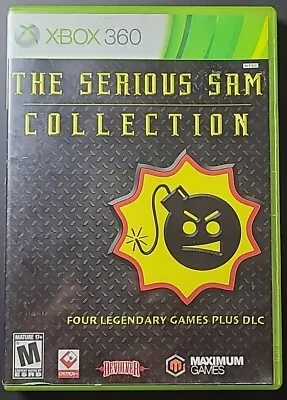 The Serious Sam Collection (Microsoft Xbox 360)~Game & Case~Tested & Guaranteed! • $34.99