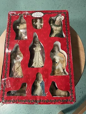 Vintage Porcelain Nativity Set  • £40
