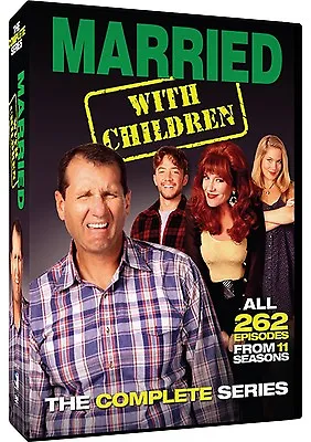 Married With Children Complete Series Season 1234567891011 R1 Dvd 1-11 • £68.73