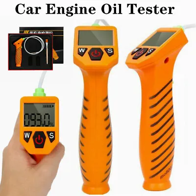 1xCar Engine Oil Tester Auto Check Oil Quality Detector LED Display Gas Analyzer • $44.41