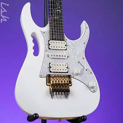 Ibanez Premium JEM7VP Steve Vai Signature Electric Guitar White • $1799.99