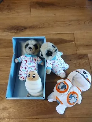 Compare The Meerkat - Baby Oleg X2 Plus BB-8 Star Wars Costume And Grub • £6