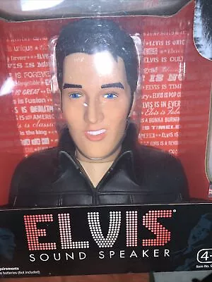 WowWee Alive Elvis Sound Speaker Item No. 9105 2007 Open Box Collectible • $79.99