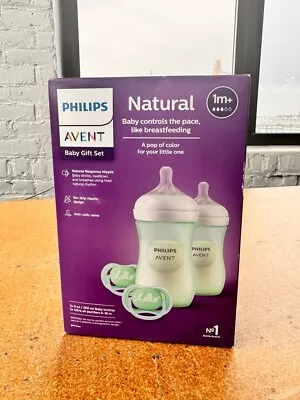 NEW Philips Avent Natural Baby Bottle With Natural Response Nipple Baby Gift Set • $7