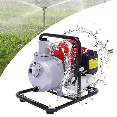 2HP Portable Gasoline Water Transfer Pump For Garden Agricultural Irrigation HOT • $108