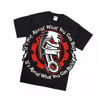 £15.99 • Buy Classic Car Bike Piston Head Hot Rod Ford Bobber Chopper Retro Vintage T Shirt 