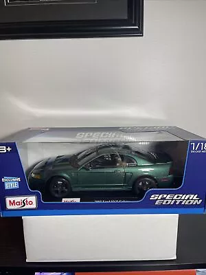 2023 Maisto 2003 Ford Mustang SVT Cobra Terminator Green 1/18 Scale New Lot 1/3 • $54