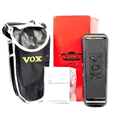 Vox V847 Wah - Timeless Classic Wah Pedal W/ OG Case And Box • $99.99
