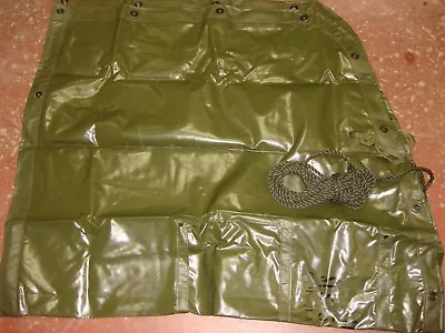 M35A1 M809 M939 Army Truck OD Green Vinyl Cargo Cover End Curtain • $28.50