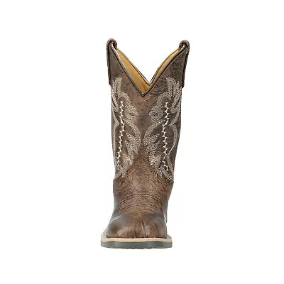 Kid's Presley Brown Leather Western Boot • $84.62