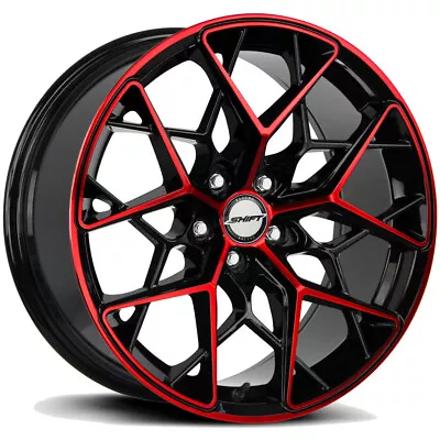 Shift H35 Piston 18x8.5 5x4.5  +35mm Black/Red Wheel Rim 18  Inch • $201.50
