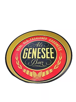 Vintage Genesee Ale Beer Real Old Fashioned Goodness 12  Beer Tray Bar Nice • $22.77