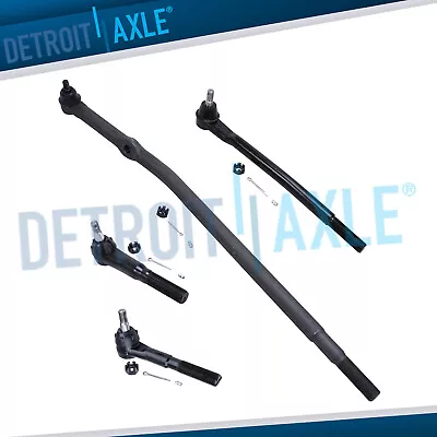 4pc 2WD Front Inner Outer Tie Rods Suspension Kit Ford Excursion F-250 F-350 SD • $66.29