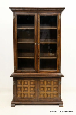 £547 • Buy Youngers Toledo Large Bookcase With Cupboard FREE UK Delivery