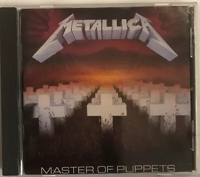 Metallica – Master Of Puppets CD 1986 Elektra – 9 60439-2 ORIGINAL PRESS • $24.95