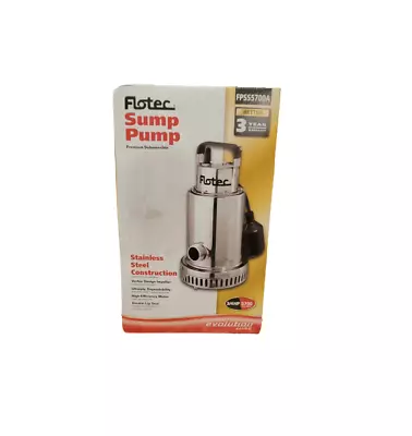 Flotec Commercial Pumps 3/4 HP Stainless Steel Sump Pump FPSS5700A • $279.99