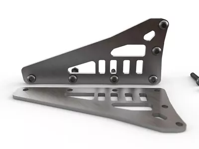 Back Rack For Arrma Big Rock BLX 3s Body Straightner Bend Protection CNC Machine • $25.29