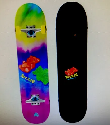 Arcade Action Sports Pro Skateboard  Gummy  31x7.75  New  • $27.30