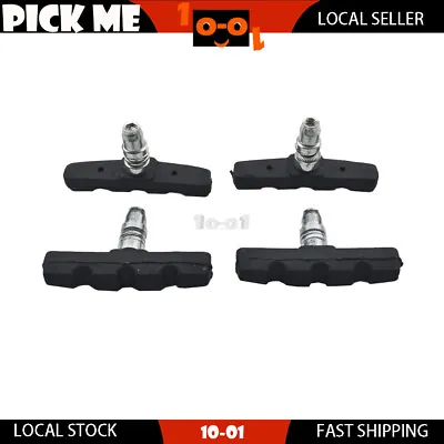 4 Pcs Mountain Bicycle V Braking Pads Blocks Shoes For Bike V Brake System • $10.29