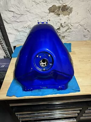 2009-2014 Yamaha R1 Gas Tank Fuel Cell Petrol Reservoir Blue NO DENTS • $400