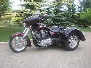 Trike Zone Lehman Fairing Victory Kingpin Motorcycle/trike W/amp & Speakers New • $729.12