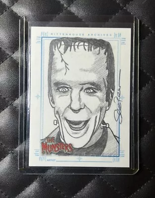 2004 Rittenhouse The Munsters Herman Munster Sean Pence Artist Sketch Card • $0.99