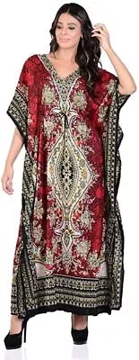 Ladies Long Kaftans Kimono Maxi Style Dresses Women In Regular To Plus Size • $19.87