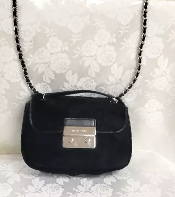 Michael Kors MK Sloan Shoulder Handbag Shearling Used Good Condition.  • $68.99