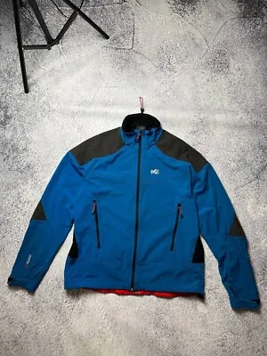 Millet Pro Touring Polartec Blue Softshell Jacket Large • $75