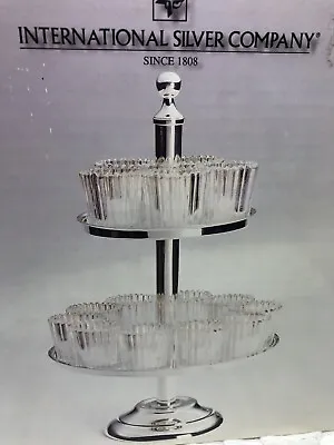 International Silver Company Two Tier Votive Stand New In Box 99116405 • $18