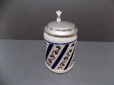 Vintage Reinhold Merkelbach German Westerwald Lidded Beer Stein Germany • $52