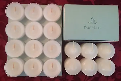 PartyLite ICED SNOWBERRIES Tealight & Votive Candles New LOT 18 NIB Christmas • $19.50