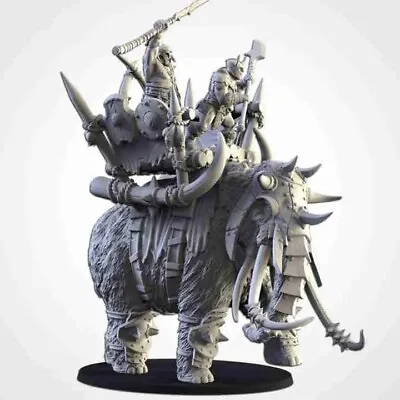 Ogre's On Mammoth – Txarli Factory Miniatures 28mm – Ogres • £30