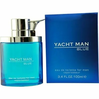 Yacht Man Blue Eau De Toilette 3.4oz /100ml Free Shipping Sealed Box • $29.99