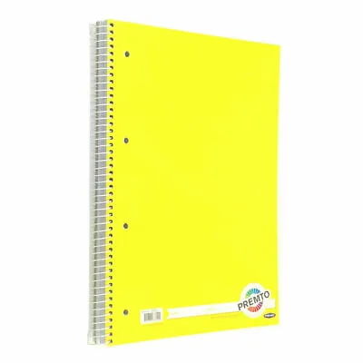 £5.49 • Buy A4 Notebook Refill Pad Ruled Wire Bound Writing Jotter Lined 320 Punched Pages